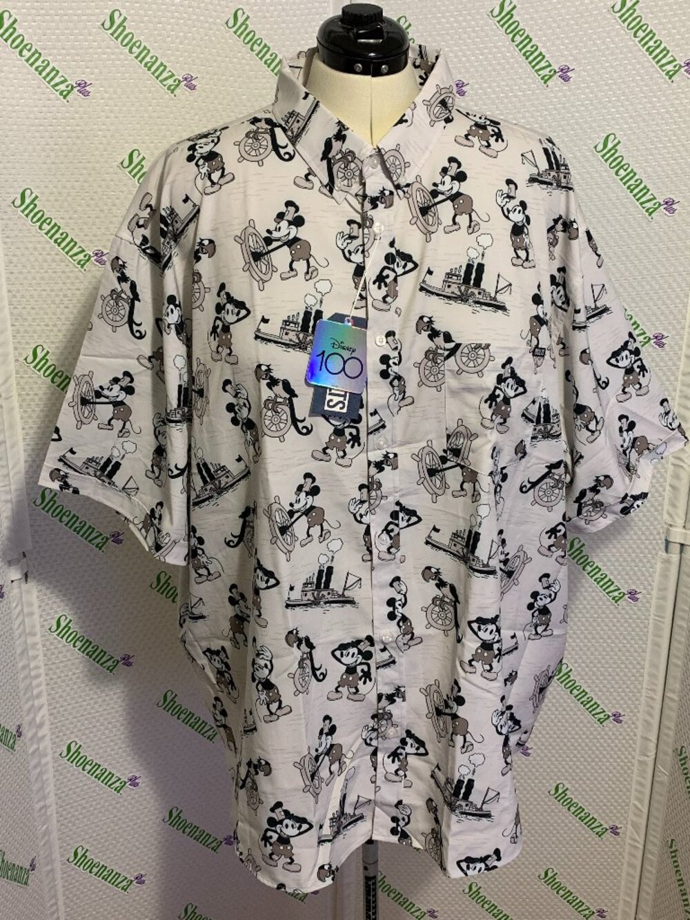 RSVLTS Shirt Disney 100 Steamboat Willie Mickey Mouse Limited Edition Mens XL